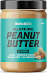 Biotech USA Unt de arahide Fin Peanut Butter Smooth 400gr