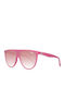 Victoria's Secret Women's Sunglasses with Pink Plastic Frame and Pink Lens PK0015 72T