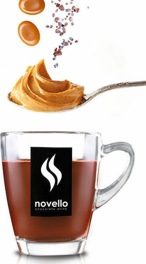 Novello Schokolade mit Erdnussbutter, Karamell und Salz 1000gr