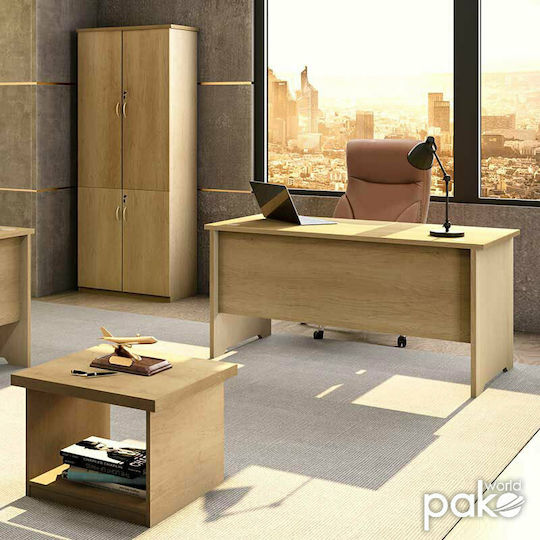 Офис Бюро Amazon Дървено Бежово 150x75x75см