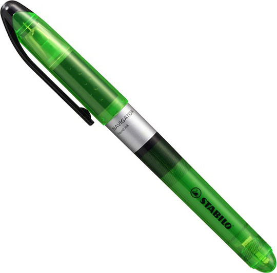 Stabilo Navigator Highlighter 4mm Green