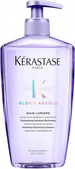 Kérastase Blond Absolu Bain Lumiere Шампоан Възстановяване/Подхранване и Хидратация за Оцветена Коса 500ml