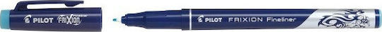 Pilot Frixion Fineliner Marker de Proiectare 0.45mm Albastru deschis