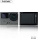 Remax SD-02 Action Camera 4K Ultra HD Υποβρύχια με Οθόνη και Wi-Fi Γκρι