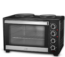Life Kouzinaki 302 Electric Countertop Oven 30lt with 2 Burners and Hot Air Function