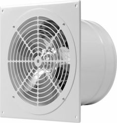 Europlast Επιτοίχιος Εξαεριστήρας 250mm Λευκός