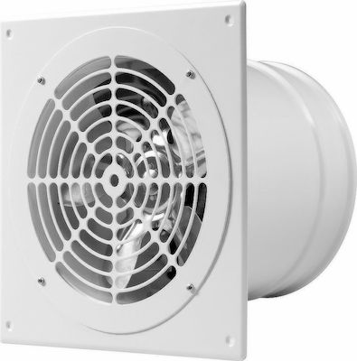 Europlast Wall-mounted Ventilator 200mm White