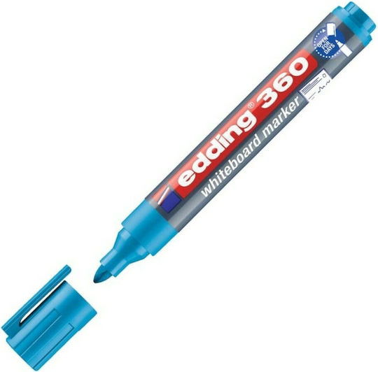 Edding 360 Μαρκαδόρος Πίνακα Light Blue 360/10 3mm