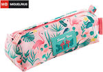 Miquelrius Flamingo Pencil Case Barrel with 1 Compartment Pink