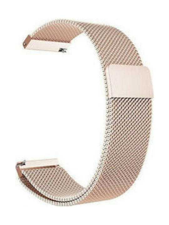 Armband Rostfreier Stahl Rose Gold (Vivoactive 3)