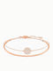 Swarovski Ginger Medium Γυναικείο Βραχιόλι Χειροπέδα από Ατσάλι Επιχρυσωμένο 16cm