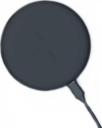Musthavz Ασύρματος Φορτιστής (Qi Pad) 10W Μαύρος (Musthavz MHQIS10W001BLK)