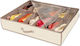Fabric Shoe Storage Case in Ecru Colour 60x70x15cm