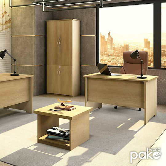 Birou Profesional Amazon Din Lemn Bej 120x75x75 cm