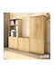 Kleiderschrank Büro Amazon mit Schloss Sonoma 80x40x200cm