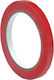 Selloplast Verpackungsfolie Beutelverschließer Rot 12mm x 60m in Rot Farbe