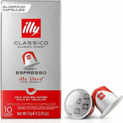 Illy Capsule Espresso Classico Compatibile cu Mașina Nespresso 100capace 01-04-9100