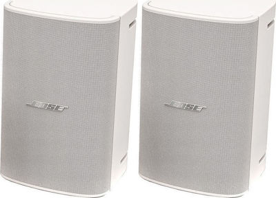 Bose Παθητικά Επιτοίχια Ηχεία 100W DesignMax DM6SE (Ζεύγος) σε Λευκό Χρώμα