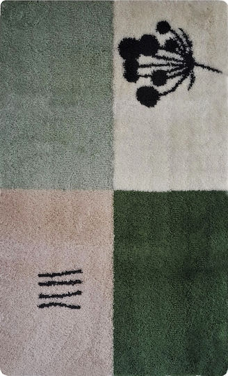 Meusch Bath Mat Fields Green 60x100cm