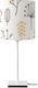 Veis Kids Portable Lamp Scandinavian Floral White