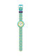 FlikFlak Kids Analog Watch Freeze with Fabric Strap Green