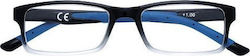 Zippo Reading Glasses +3.50 in Navy Blue color 31Z-091-BLU350