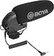 Boya BY-BM3032 Condenser (Small Diaphragm) Microphone Shock Mounted for Camera