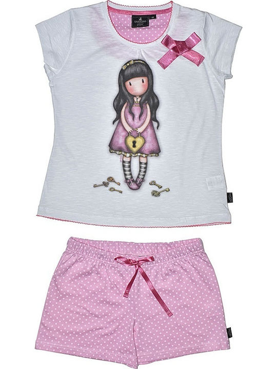Santoro Pijama pentru copii De iarnă Albă