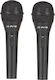 Peavey Dynamic XLR Microphone PVi 2 2-pack Handheld for Voice