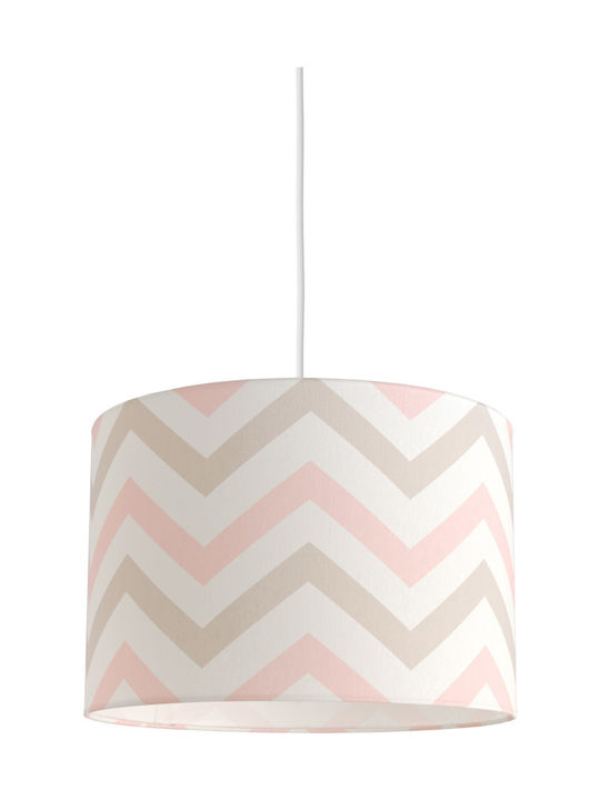 Veis Kids Fabric Single Ceiling Light E27 Hespe...