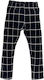 Leggings-pants striped black