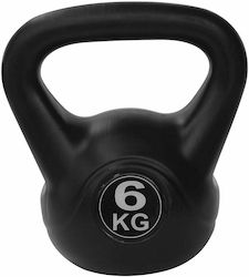 Tunturi Black PVC Kettlebell 6kg