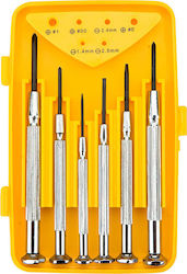 Topex Set 6 Precision Screwdrivers