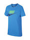 Nike Kinder-T-Shirt Blau