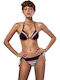 Bluepoint Bikini Brazil with Ties Black