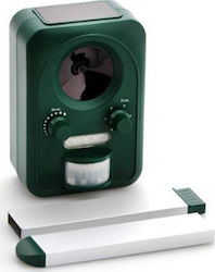 Genius Ideas Solar Animal Repellent with Ultrasound Ultrasonic Repellent Device Cats / Birds Solar 2x0.065m