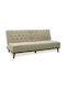 Marco Three-Seater Couch Bed Beige 180x80x80cm