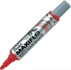 Pentel Maxiflo Μαρκαδόρος Πίνακα Κόκκινος 2.5mm