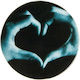 Pop Socket Κινητού Heart Hands Μαύρο