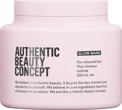 Authentic Beauty Concept Glow Masca de păr pentru Păstrarea Culorii 200ml