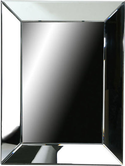 Polihome Alex Oglindă de Perete cu Ramă din 81x61cm 1buc