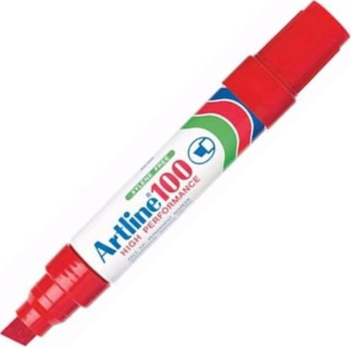 Artline 100 Permanent Marker 12mm Red