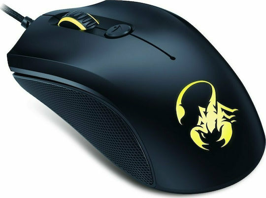 Genius Scorpion M6-600 RGB Gaming Ποντίκι 5000 DPI Black / Orange