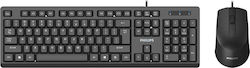 Philips SPT6234 Set tastatură și mouse UK