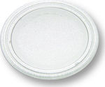 LG 20-126064 Salver din Sticlă pentru Cuptor cu Microunde 24.5x24.5buc