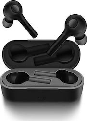 Ezra TWS08 In-Ear Bluetooth Freisprecheinrichtung Kopfhörer mit Ladehülle Schwarz