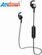 Andowl QY-9058 In-ear Bluetooth Handsfree Ακουστικά Μαύρα