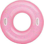 Legami Milano Φουσκωτή Σαμπρέλα Θαλάσσης Donut με Χειρολαβές Ροζ 120εκ.