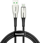 Baseus Waterdrop Braided USB 3.0 to micro USB Cable Μαύρο 0.5m (CAMRD-A01)