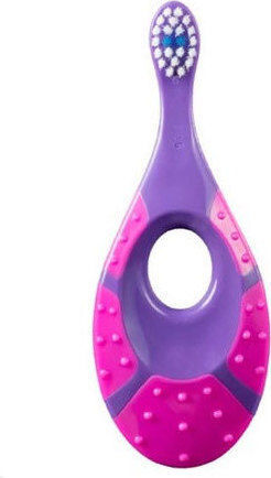 Jordan Step 1 Baby Toothbrush for 0m+ Purple / Pink